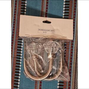 Vintage Mervyn's Brand Set of 2 Holdbacks  / Scarf Hooks Curtain Decorative NEW